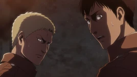 Bertholdt and Reiner shocked