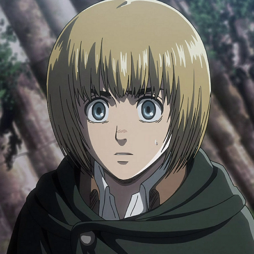 um dos personagens de aot(attack on titan) q eu gosto o armin e