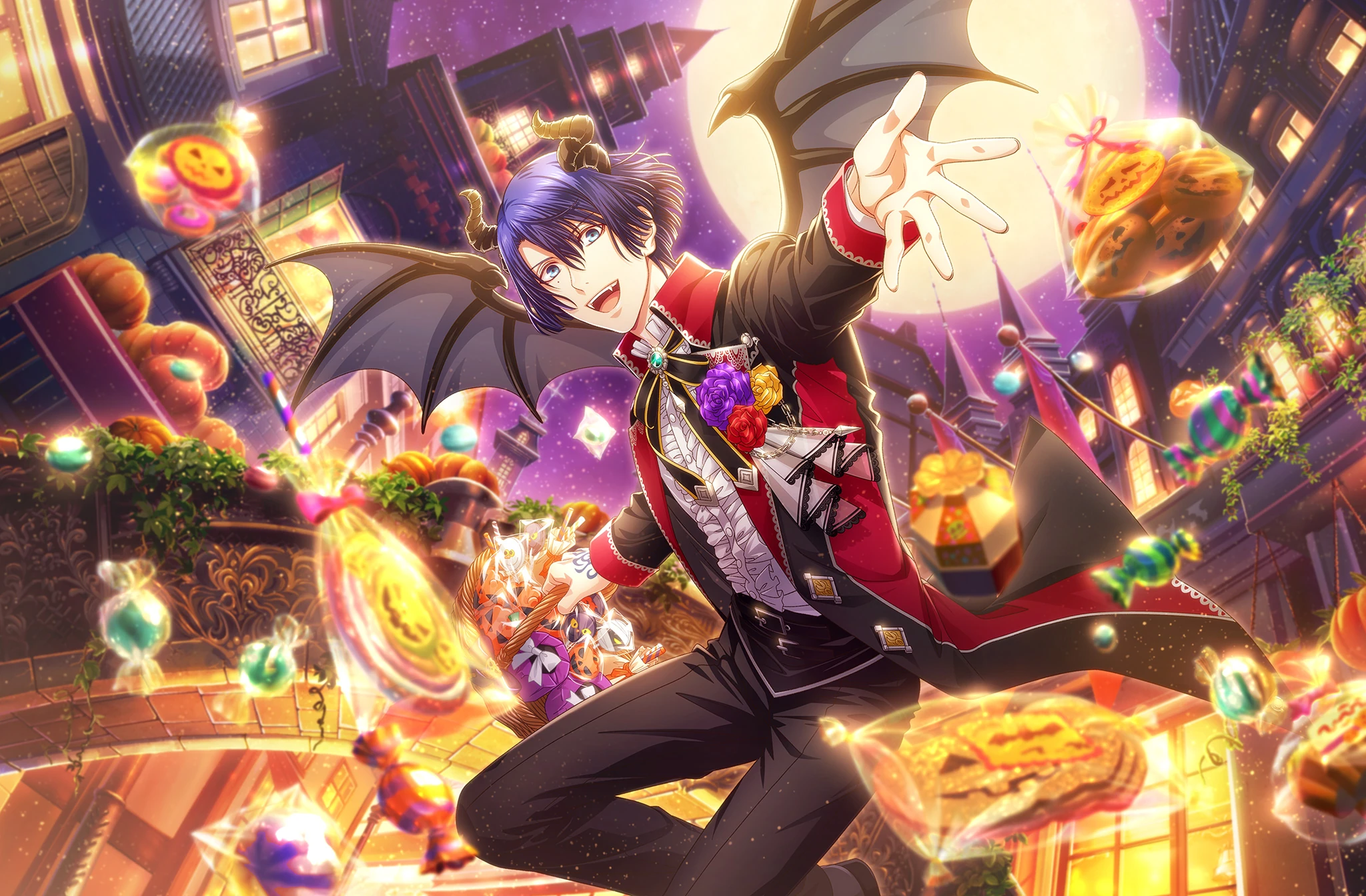 カツヲ Masato Hijirikawa (Halloween Candy Devil) | Shining Live