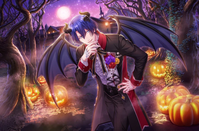 カツヲ Masato Hijirikawa (Halloween Candy Devil) | Shining Live