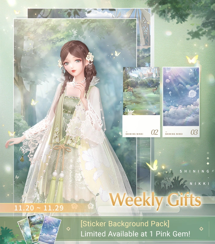 Weekly Gifts | Shining Nikki Wiki | Fandom