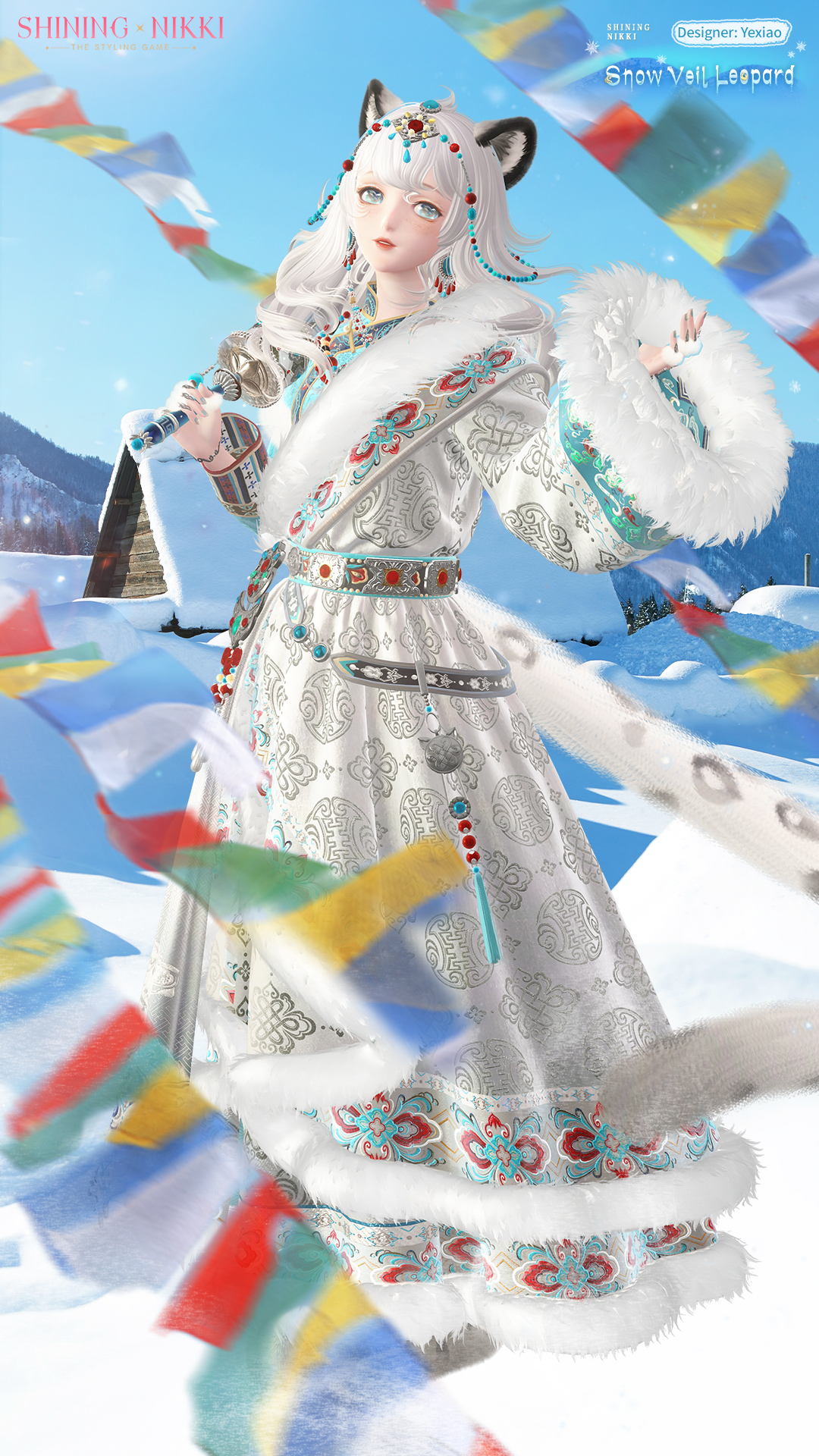 Snow Veil Leopard | Shining Nikki Wiki | Fandom