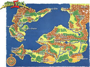 Shining Force II Map