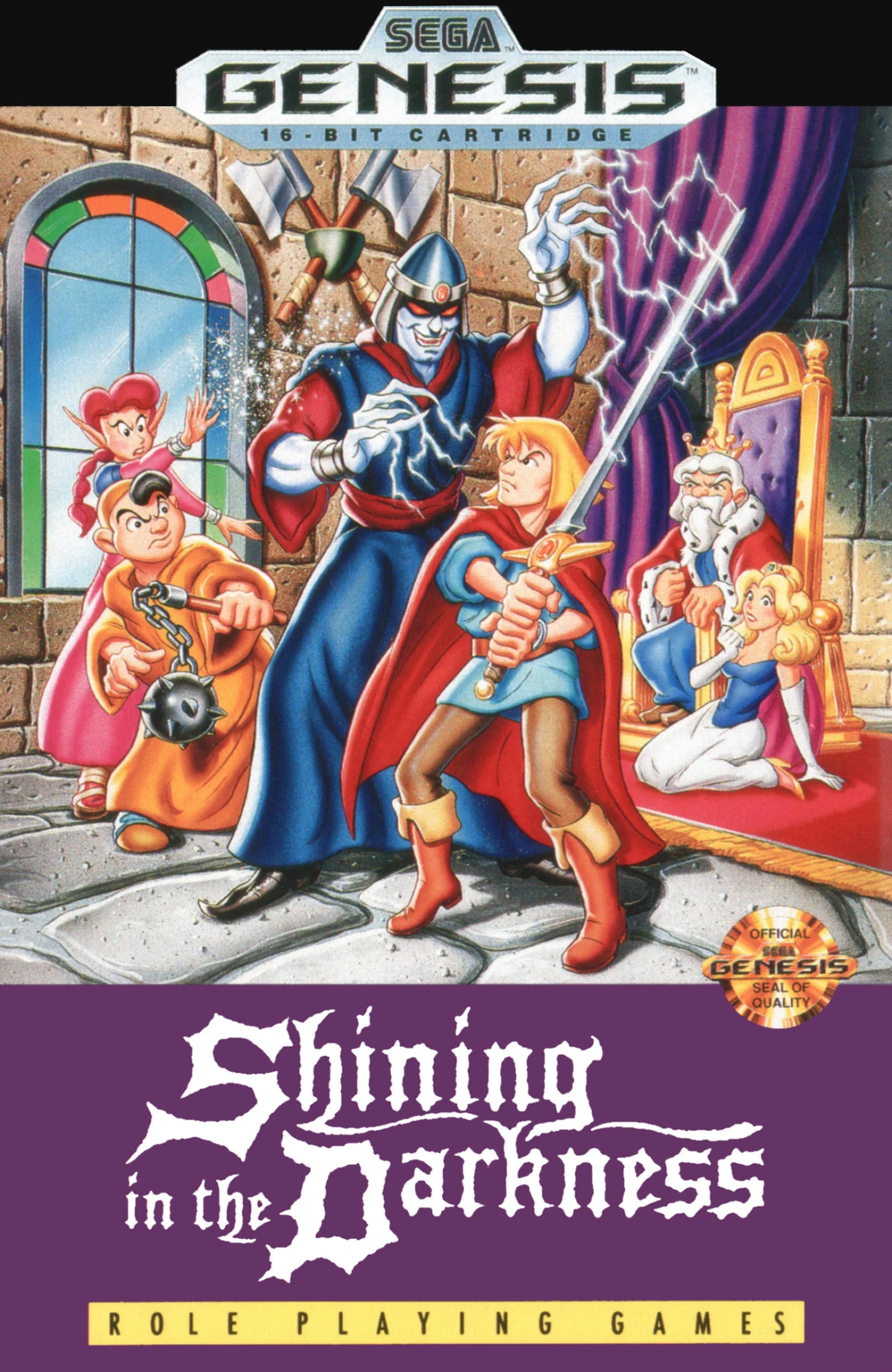 0562　メガドライブ SHINING AND THE DARKNESS シャイ Shining in the Darkness | Shining Wiki | Fandom