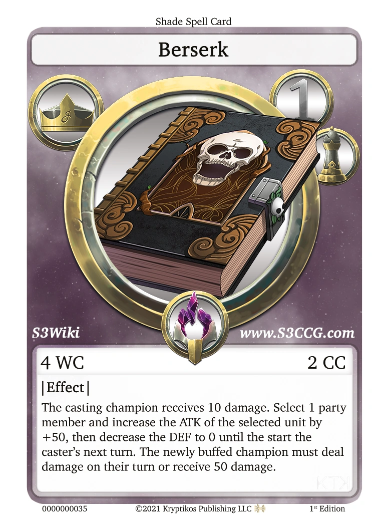 Berserk S3CCG Shining Shadows Saga Collectible Card Game Wiki Fandom