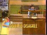 Agree to Disagree