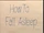 How to Fall Asleep