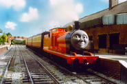 Photo of Time for Trouble adorned with Sir Topham Hatt's Office