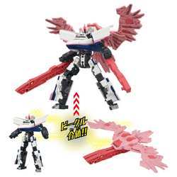 Pla-Rail Shinkansen Henkei Robo Shinkalion Z Alpha X