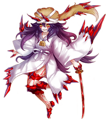 狐神稲咲夜ページ Nakigitsune Kuniyo | Shinken!! Wiki | Fandom