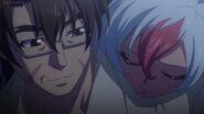 Fio being held by Jin
