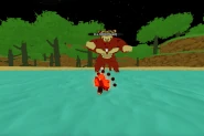 Tailed Spirit Bomb and Roar attack