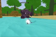 Tailed Spirit Bomb and Roar attack