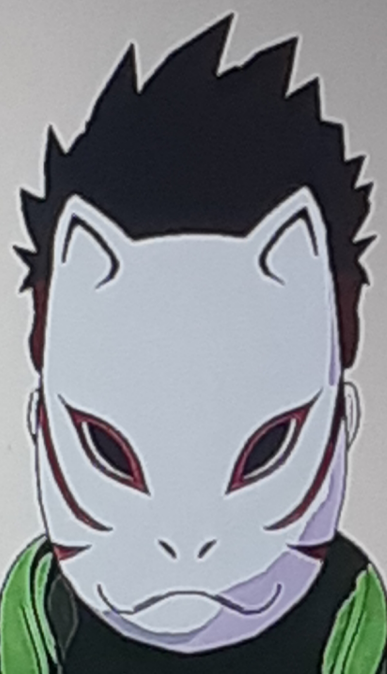 Kakashi and his mask