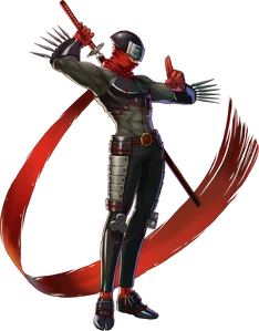 Hotsuma as he appears in Project x Zone 2.