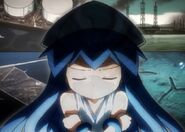 Ika Musume remembering all the terrible things humans did to the ocean.