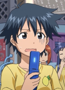 Nagisa and her phone