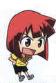 Chibi Eiko on the cover of the first Manga.