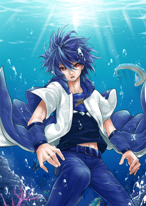 DreamShaper prompt: 1 boy, anime, ,shark... - PromptHero