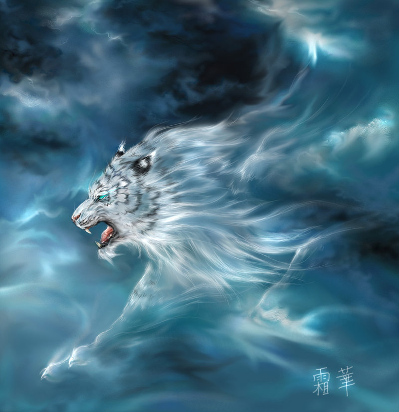 water elemental tiger