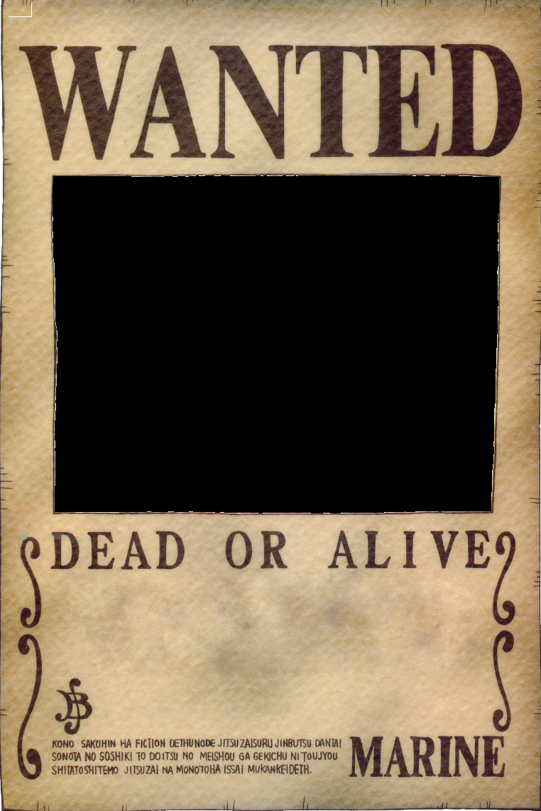 User Blog 1nf3rno Making Your Very Own Wanted Poster Easily Tutorial One Piece Ship Of Fools Wiki Fandom