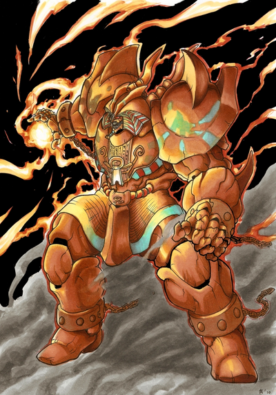 exodia the forbidden yu-gi-oh 3D Model in Monster 3DExport