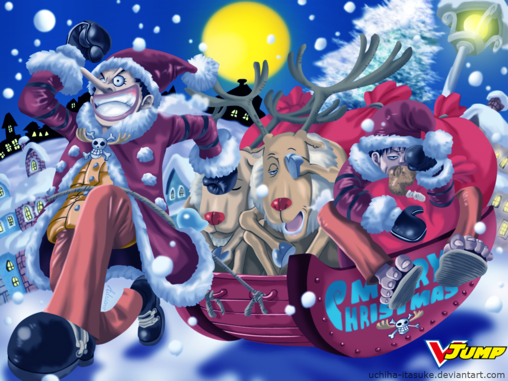 One Piece Epic Moments - Merry Christmas at One Piece