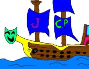 Clown pirates ship