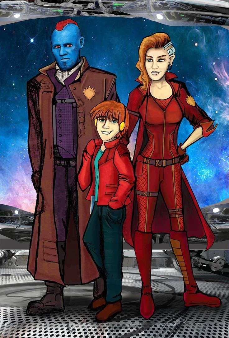 Yondu Udonta & Meredith Quill (Pairing) Guardians of the galaxy