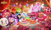 Cookie Run Kingdom 2025 Pride Month post featuring Sea Fairy Cookie and Moonlight Cookie
