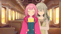 Emu sleeping on Nene's shoulder
