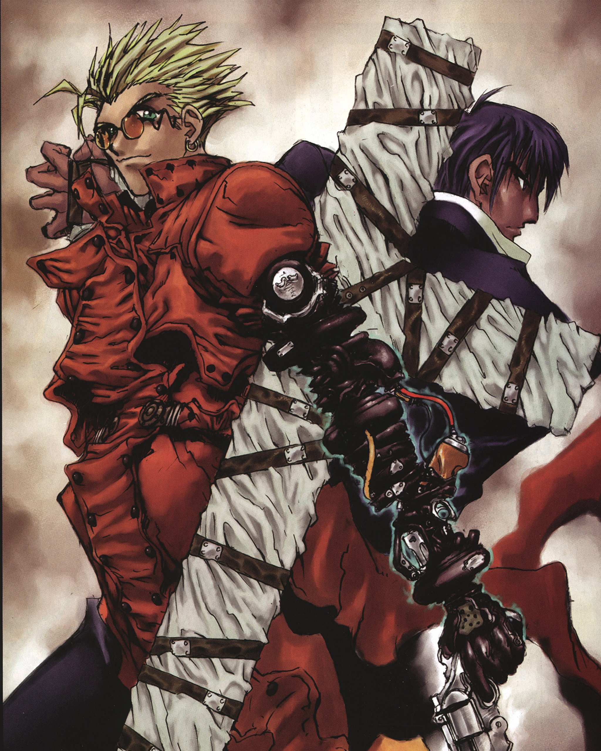 Japanese Anime Trigun Maximum Punisher VASH The Stampede Vintage Paper  Poster Wall Painting Home Decoration 42X30 cm 30X21 cm : Amazon.co.uk: Home  & Kitchen