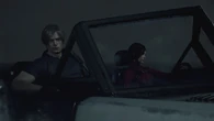Leon and Ada boating to the island.