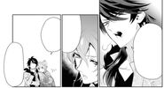 Gentaro jokingly clings to Dice