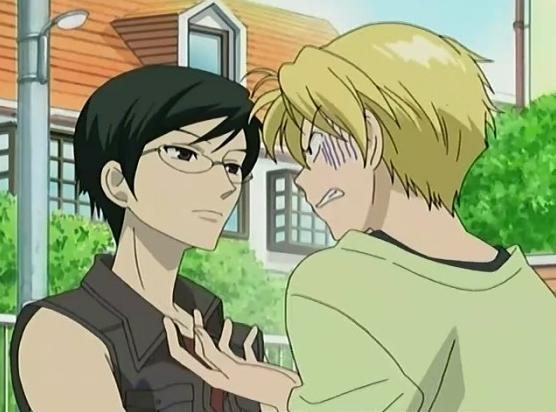 ouran highschool host club tamaki and kyoya