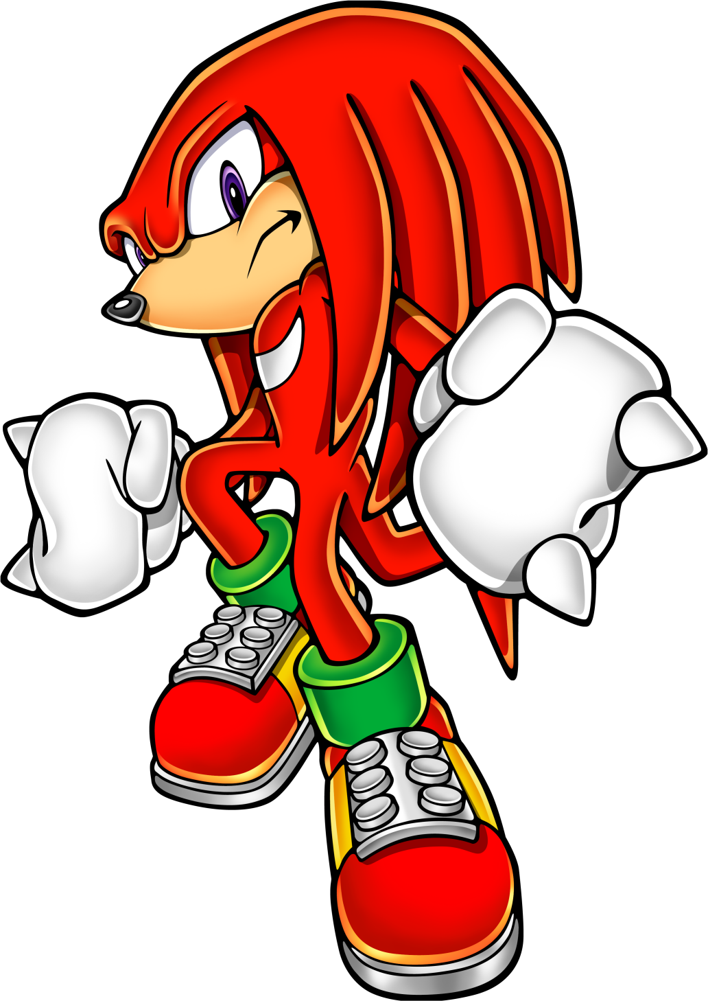 Knuckles the Echidna.