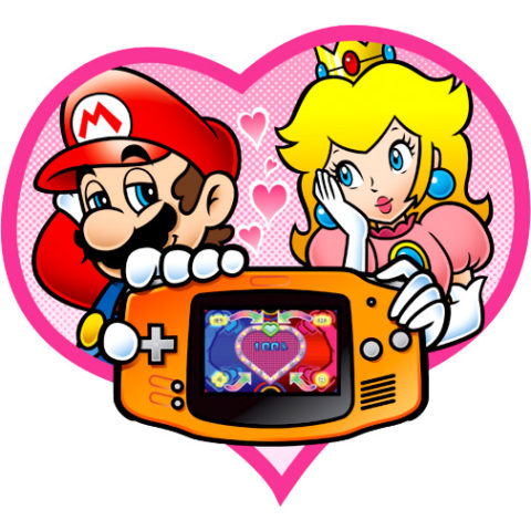 mario and peach doing it in bed