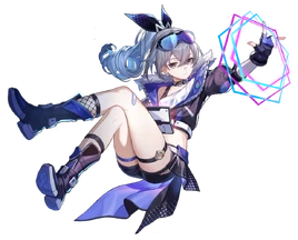 Silver Wolf Splash Art
