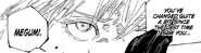Gojo's reaction after seeing Sukuna in Megumi's body