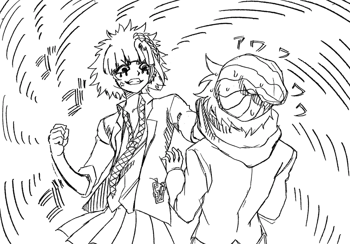 Юттд 3. Дамми Манга. Юттд Манга. Nankidai Sketches.