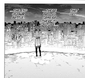 Ochako reminiscing the end of her and Toga's battle