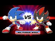 Sonic the Hedgehog vs Shadow the Hedgehog Animation - MULTIVERSE WARS! 🔵💥⚫️