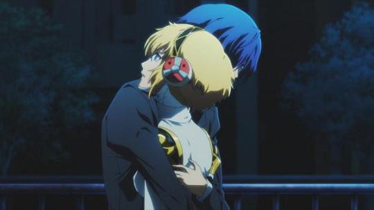 persona 3 minato and aigis