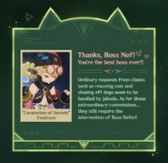 Snippet of Jahoda from Character Introduction — "Secret Beneath the Sands" Nefer[1]