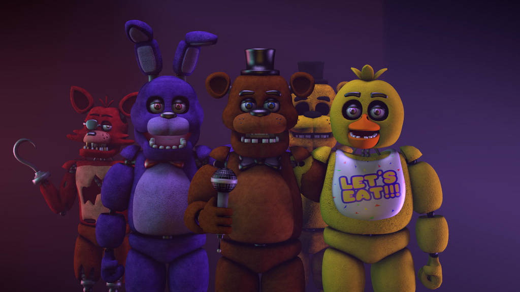 FNaF 1 Chica is done Foxy and G. Freddy are next : r/fivenightsatfreddys