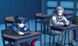 Eigaku waking up