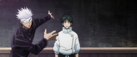 Gojo introducing Yuta