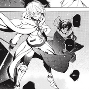 Jeanne protecting Vanitas (VaniJeanne)