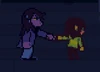 Kris and Susie knife 3.png (111 KB) Kris blushing