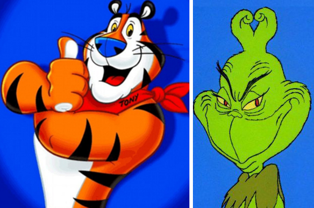 the grinch x tony the tiger is a canon ship 